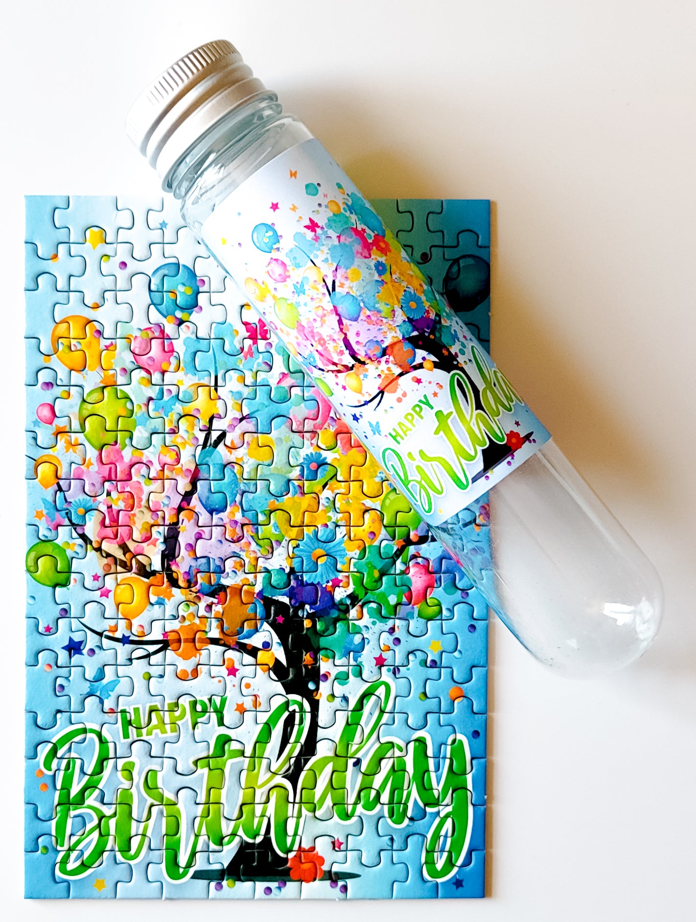 Happy Birthday Tree Micro Jigsaw Puzzle
